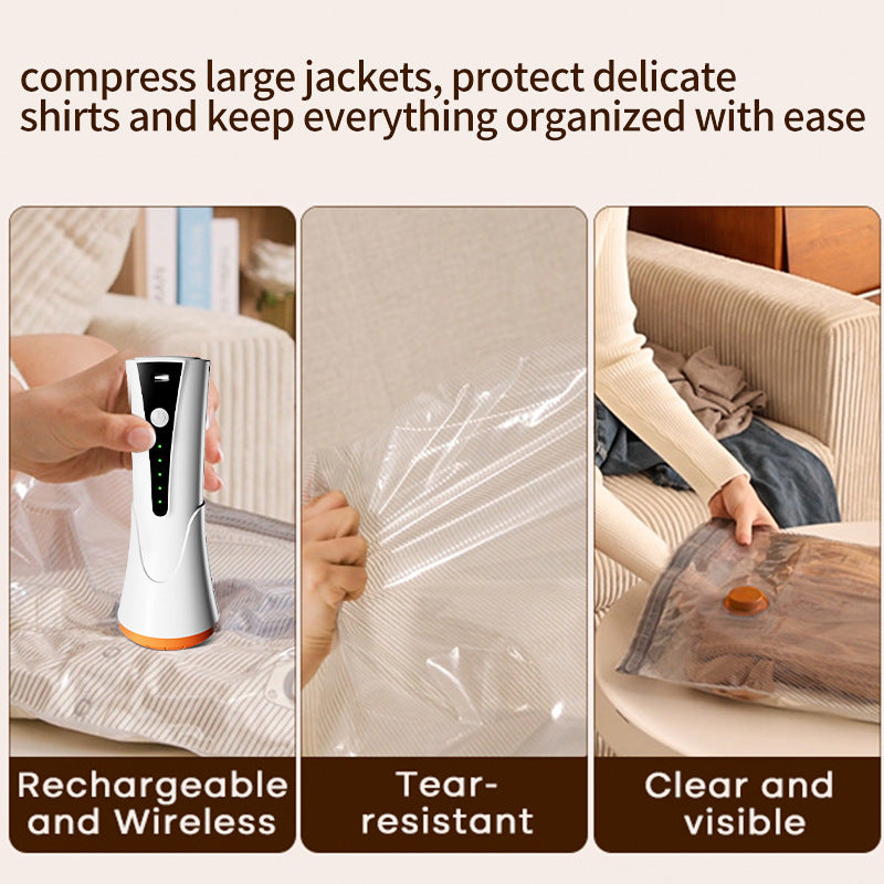 Small vacuum pump sealing machine for home use